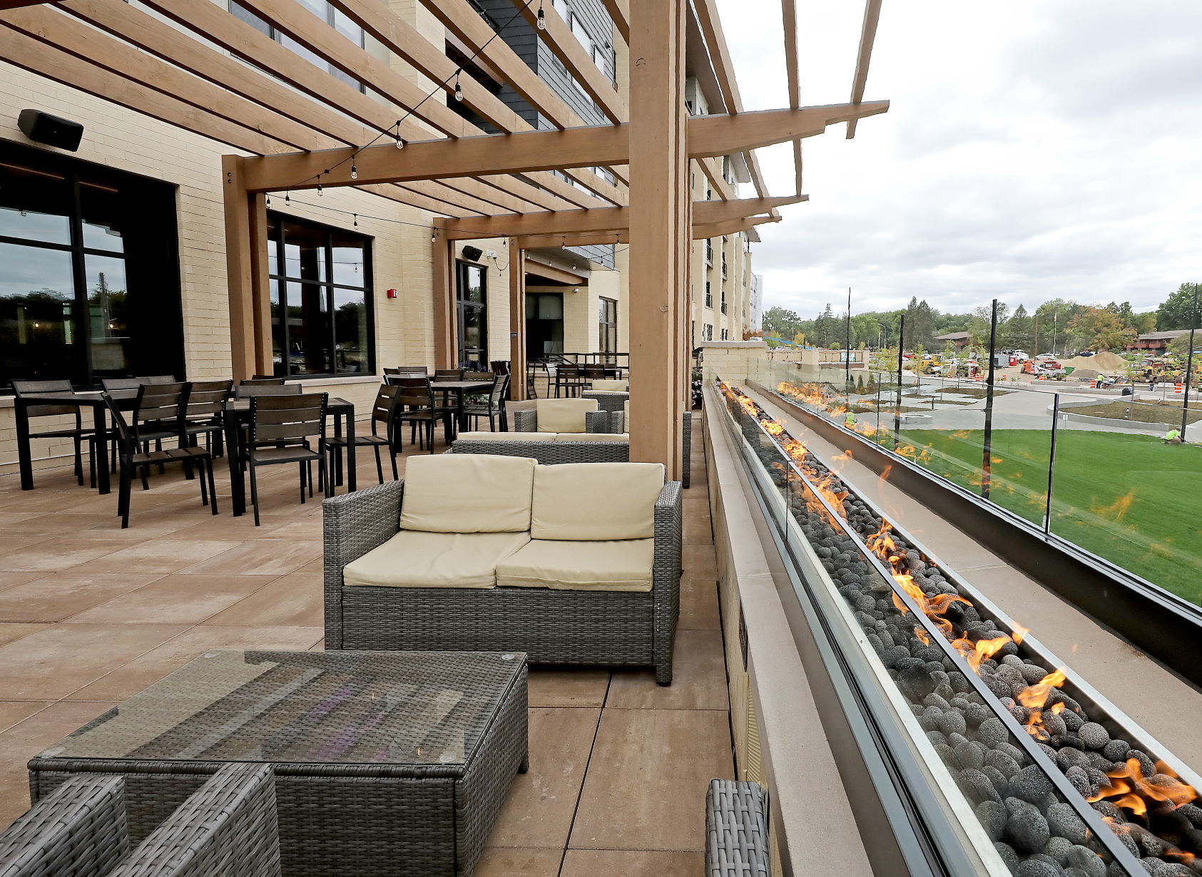 Buck and Honey's patio